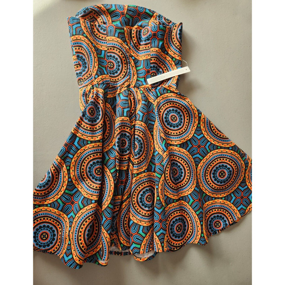 NWT Anthropologie Kahindo Strapless A-Line Dress Size XSP Petites #G3416 - Picture 4 of 10